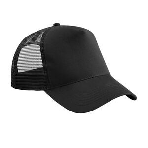 Beechfield Childrens/Kids Trucker Cap / Black